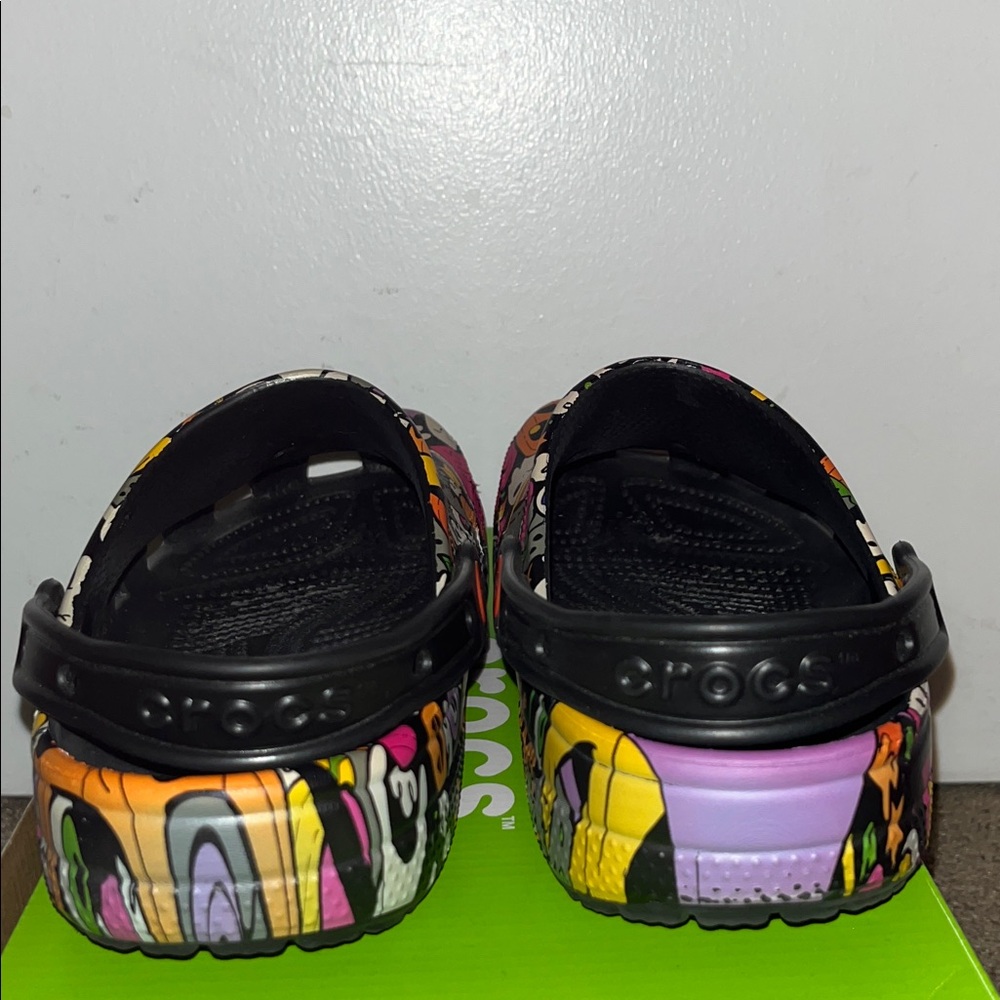 Colorful Disney themed Halloween Crocs - Picture 3 of 6
